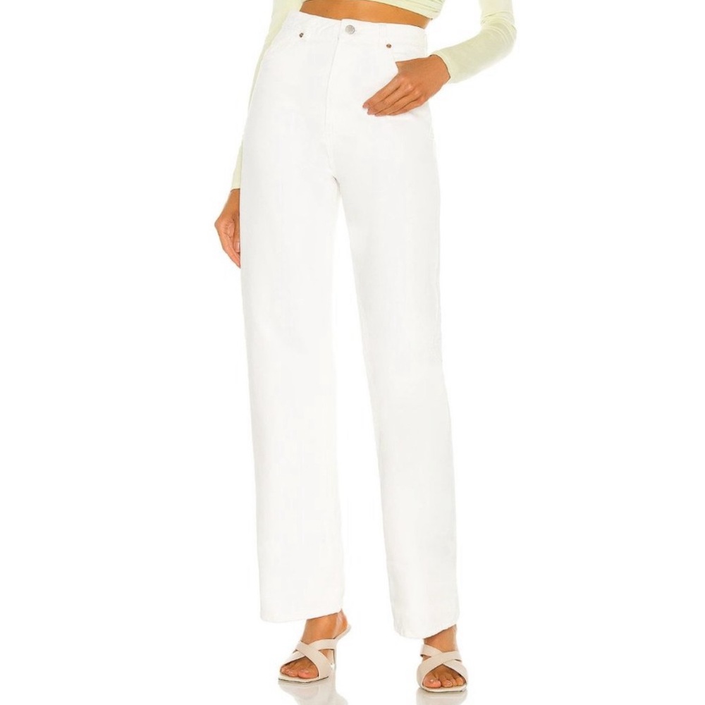 Rollas Heidi High Rise Loose Straight Jeans